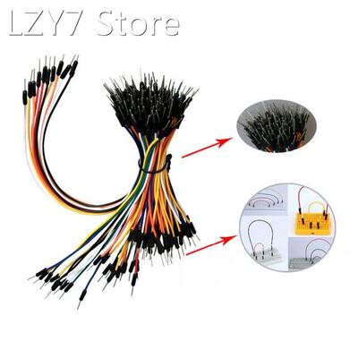 65pcs/Lot New Solderless Flexible Breadboard Jumper wires Ca