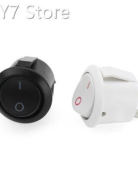 1Pc ON/OFF 14mm 2 Pins Diameter Small Round Boat Rocker Swit