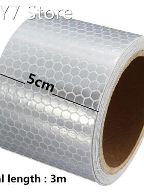 50mm X 3m Reflective Tape Adhesive Stickers Decal Decoration