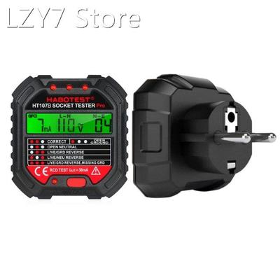 Line Tester RCD Tester Electrical Socket Testers EU/UK/US Pl