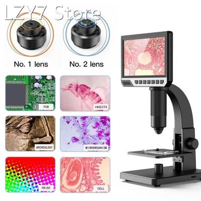 7inch High Definition Screen 2000X Digital Microscope 12MP C