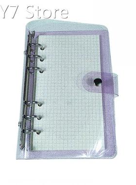 A6 Portable Transparent Notebook Planner File Folder Daily O