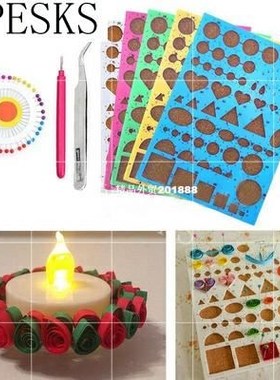 1 Set Starter DIY Paper Decoration Tool Paper Quilling Rolli
