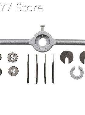 10pcs Metric Wrench Set Tap Wrench Hand Taps Set and Die Set