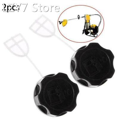 2pcs Universal Fuel Tank Cap For 43cc 49cc 52cc 55cc Petrols