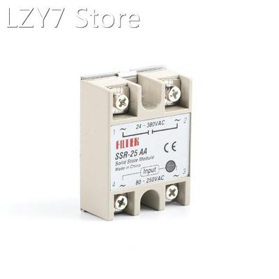 solid state relay SSR-25AA 25A actually 80-250V AC TO 24-380