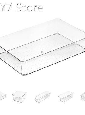 Small Boxes Square Transparent Plastic Box Jewelry Storage C