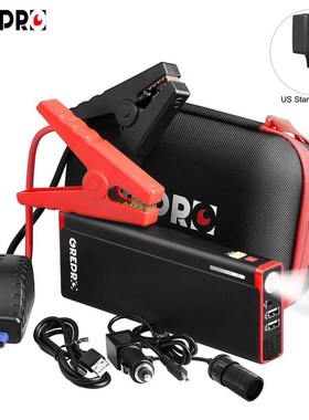 GREPRO Jump Starter 2000A Car jump starter 12V Vehicle buste