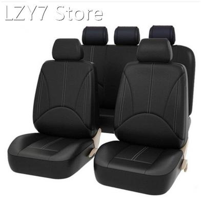 New Artificial Leather Foreign 4 Pcs 9 Pcs Car Seat Four Se
