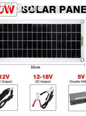 30W Polycrystal Solar Panel Flexible Solar Panel with Contro