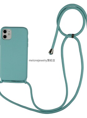 Luxury ransparent Pearl strap Chain Necklace Cell Phone Cas