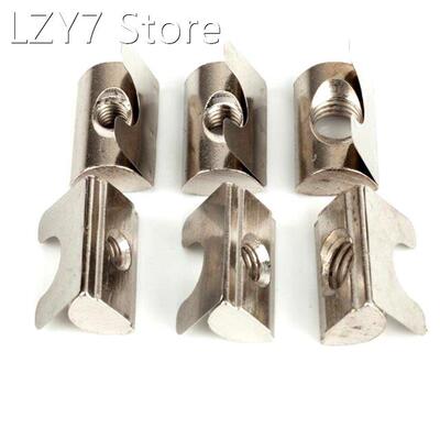 10pcs 3030 Half round nut M4 M5 M6 M8 shrapnel nut block ela