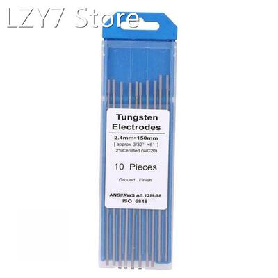 10pcs Professional Tungsten Electrodes TIG Welding Rods WC20