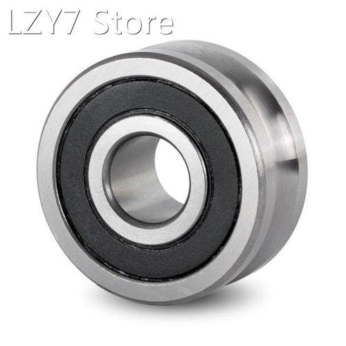 4PCS LFR5201 LFR5201-10 LFR5201-12 Angular Contact Track Rol