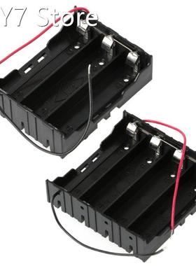 3.7V Parallel 3x 4x 18650 Batteries Holder Box Storage Case