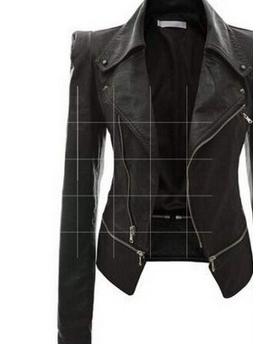 Winter Pu Leather Jacket 皮夹克 Coat For Women Jackets