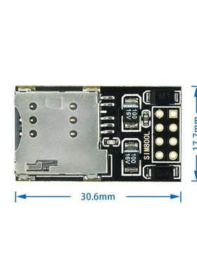 SIM800L GPRS GSM Module MicroSIM Card Core BOard Quad-band T
