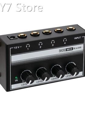 Ha400 Ultra-Compact 4 Channels Audio Stereo Headphone A