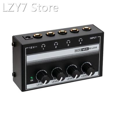 Ha400 Ultra-Compact 4 Channels Audio Stereo Headphone A