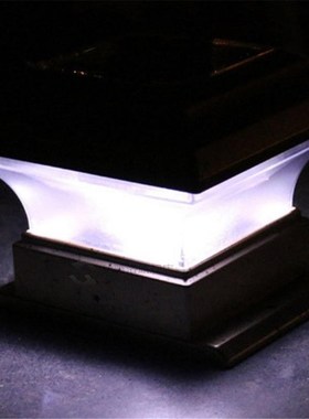 Outdoor Garden Solar Light 28LEDs Post Deck Cap Square Fence