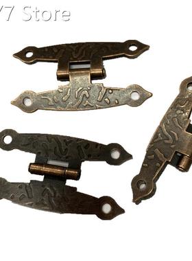 20Pcs 65x33mm H Type Furniture Wooden Box Jewelry Box Hinge
