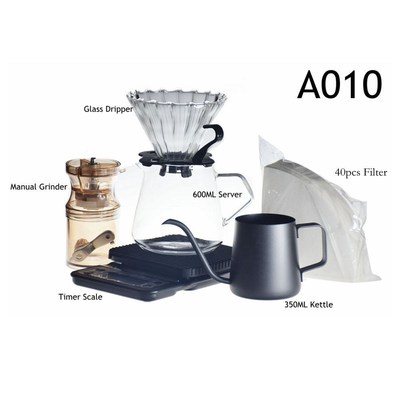 2020 New Household V60 Coffee Dripper Paper Set Coffee Filte
