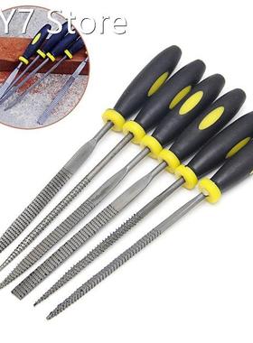 SAILFLO 6Pcs 140mm Metal Filing Rasp Needle File Wood T