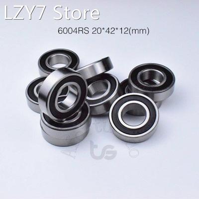 10pcs 6004RS 20*42*12(mm) chrome steel rubber Sealed High s