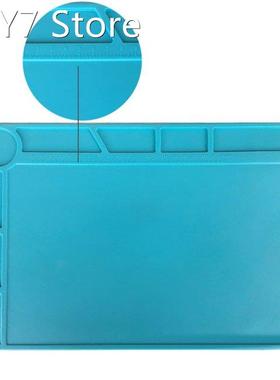 NEW 1Pc 34x23cm Heat Insulation Silicone Pad Desk Mat Mainte