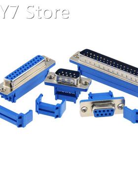 5PCS Blue D-SUB DIDC 9 15 25 37Pin Male Female Head Line Pre