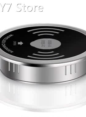 Fast Wireless Charger 15W Quick Charger 3.0 Embedded Caricab