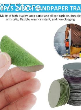 70 Pcs 2Inch Assorted Sandpaper Hook and Loop Sanding Disc W