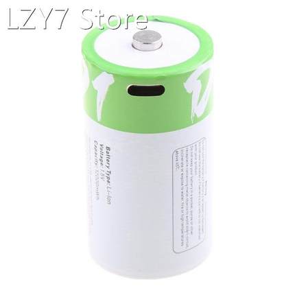 USB Rechargeable Batteries 12000mWh High Capacity 1.5V Lithi