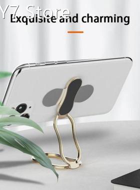 Mobile Phone Holder Double-ring Buckle Folding Ultrathin Mag