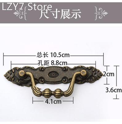 Antique Pull Handles for Drawer Cabinet Door Wooden Chest Bo