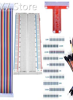 For Raspberry Pi 4B 3B+ Kit 830 MB-102 Tie Points Solderless