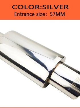 Car Exhaust System Muffler Tail Pipe Tip Universal High Qual