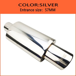 Car Exhaust System Muffler Tail Pipe Tip Universal High Qual