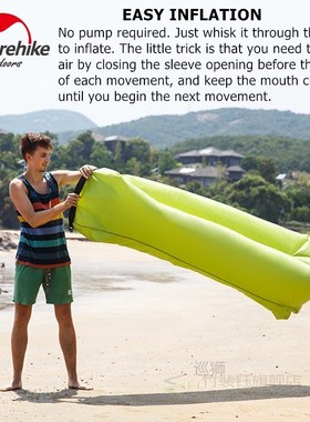 Inflatable Sofa Outdoor Air Sofa Portable Lamzac Sun Inflata