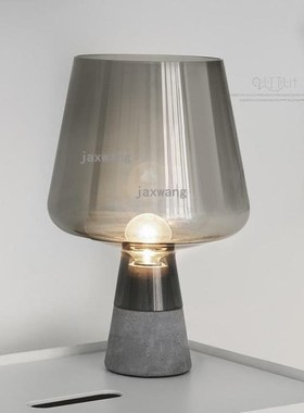 American LED Table Lamp Glass Living Room Loft Decr Home Cou