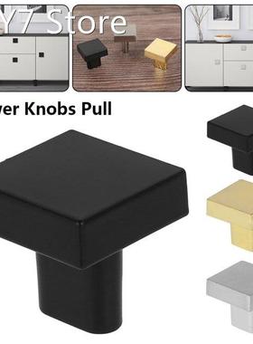 Nordic Fresh Square Cabinet Knobs Black, Gold, Silver Cupboa