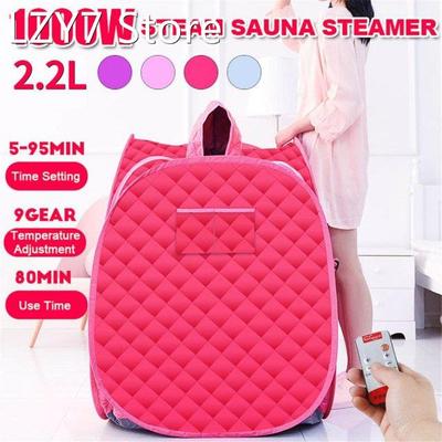 2.2L Portable Sauna Folding Steam Sauna Room larger Tent Use