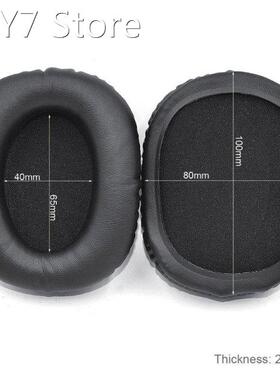 2 Pcs Replacement Ear Pads Cushion Earmuffs Soft Foam Earpad