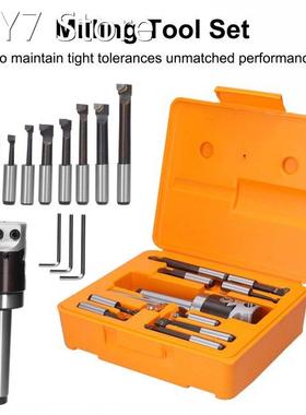 2inch Boring Heads MT3 Shank Holder Set with 1/2inch Carbide