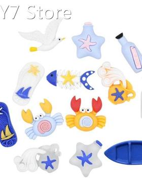 Set of 20Pcs Cartoon Sea Animal Thumb Tacks Pushpins Set for