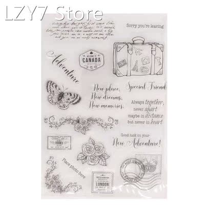2022 New Decorative Silicone Clear Stamp Creative Blessing R
