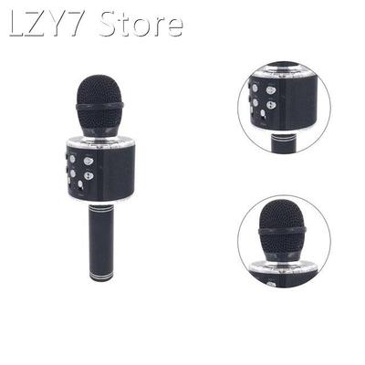 Wireless Bluetooth Speaker Home Mic Microphone Flash LED Lig