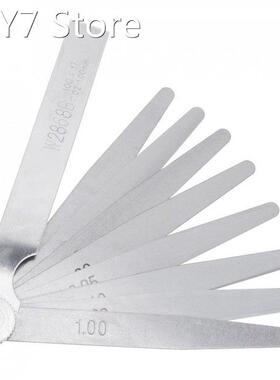 1pc 100 x 17 Blade Stainless Steel Feeler Gauge with Adjusta