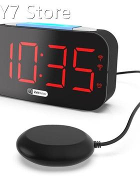 2022 New Loud Alarm Clock with Vibrating Bed Shaker Dimmer N