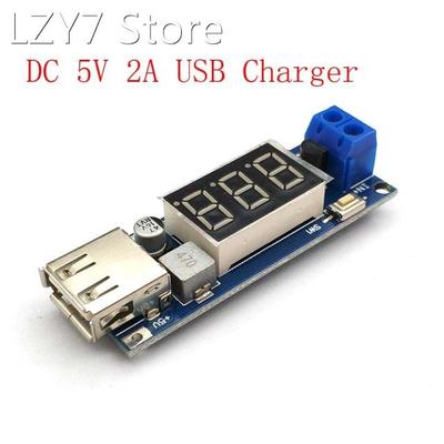 DC-DC 4.5-40V To 5V 2A USB Charger LED Step-down Buck Conver